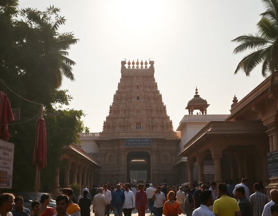 Divine Temple Tour — Chennai, Tirupati, Srikalahasti, Kanchipuram, Vellore
